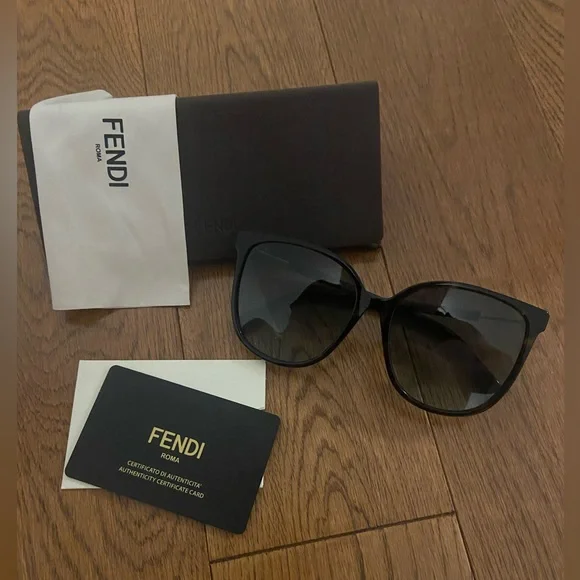 Fendi | Accessories | Authentic Fendi Tortoiseshell Cat Eye  display picture 3